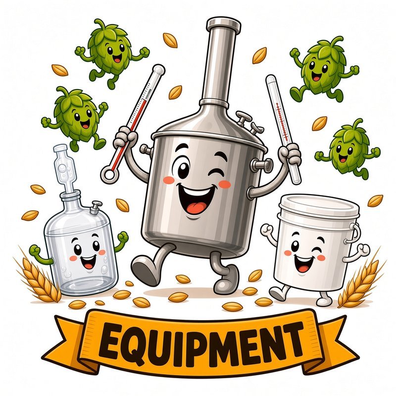 Homebrewing equipment